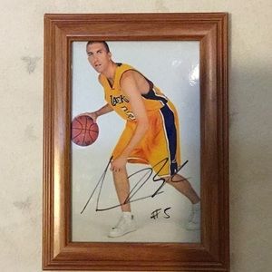 Nba lakers Steve Blake autograph